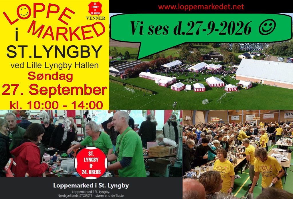 Loppemarked i St. Lyngby 2026
