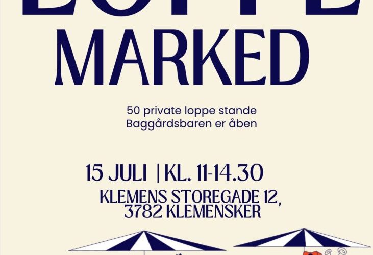 Kroens store udendørs loppemarked