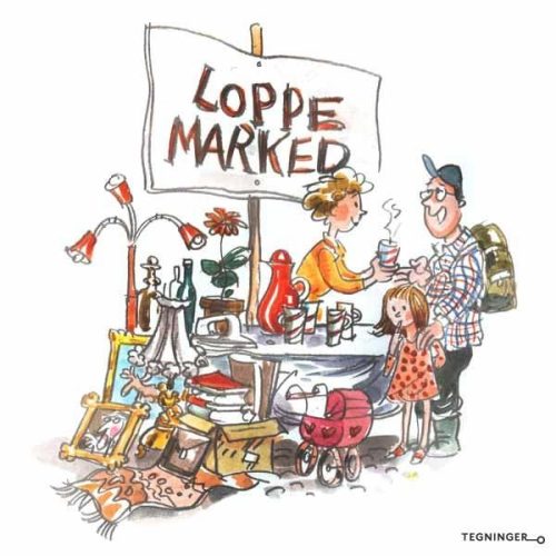 Loppemarked i Flintholmgård