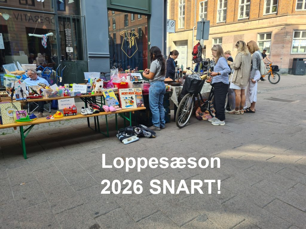 Loppemarked i Blågårdsgade