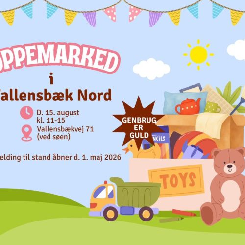Loppemarked i Vallensbæk Nord