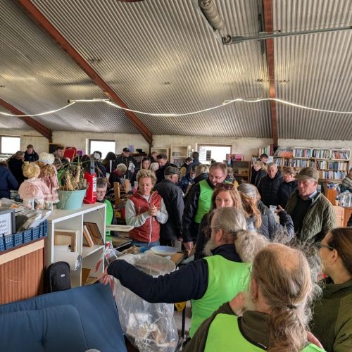 Årets sidste loppemarked på loppegården – kom og køb