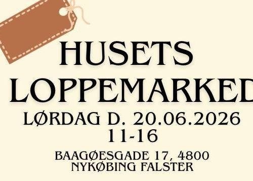 HUSETS LOPPEMARKED OG ÅBENT HUS