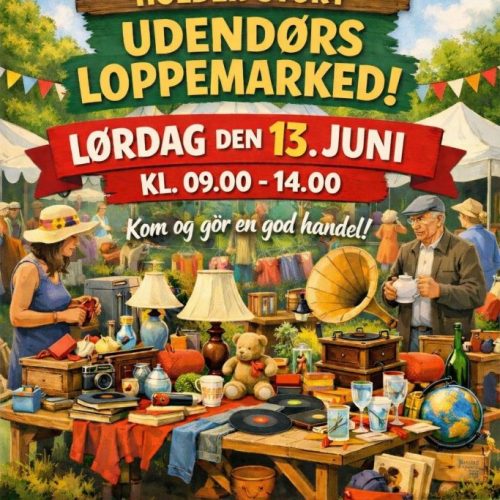 Faxe Loppers årlige udendørs Loppemarked