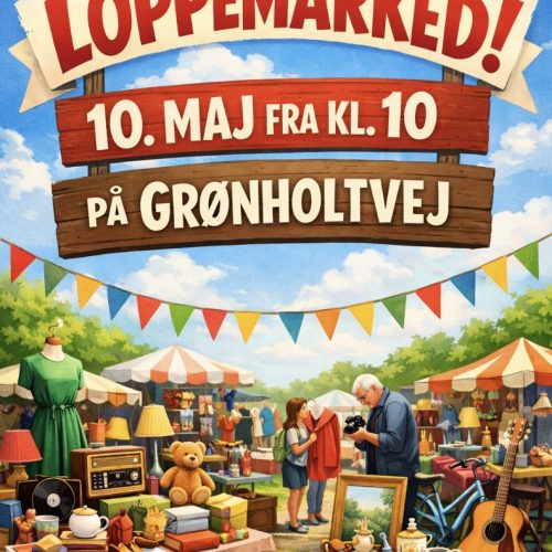 Loppemarked – Grønholtvej