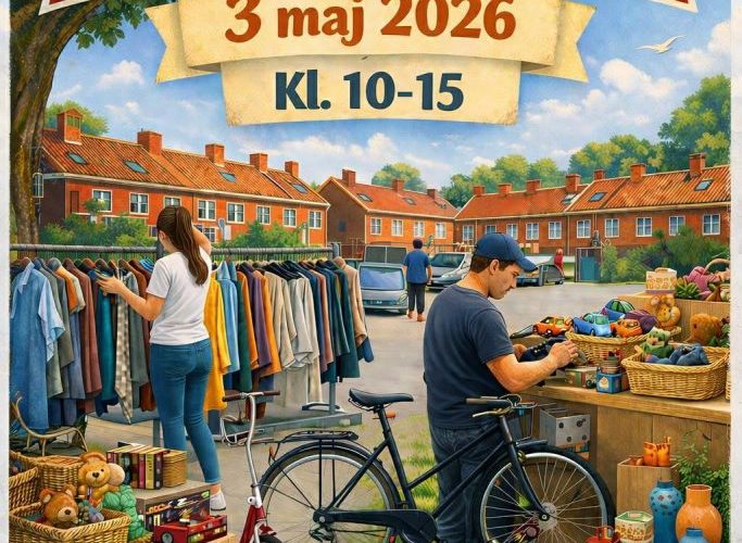 Loppemarked – Nøddelunden, 2765 Smørum