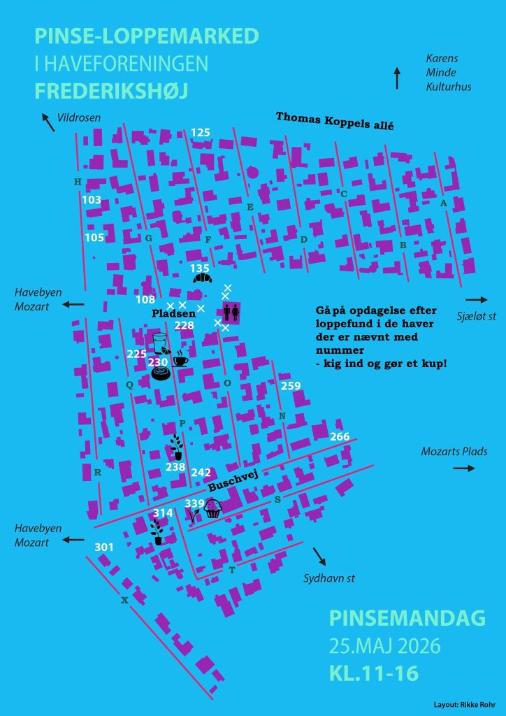 Pinseloppemarked i Frederikshøj 2026