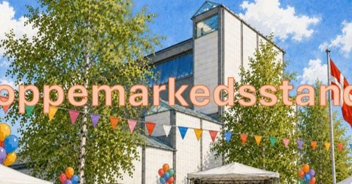Grundlovsfest med loppemarked i Bagsværd kirke