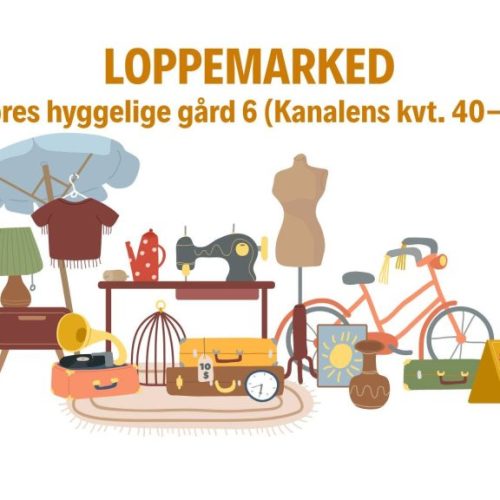 Loppemarked i Gård 6