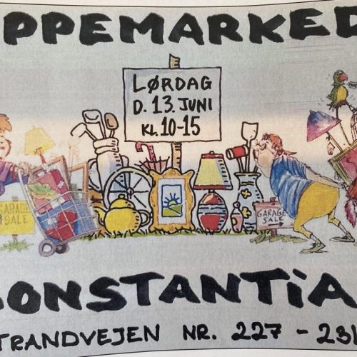 Constantias loppemarked i Hellerup på lørdag
