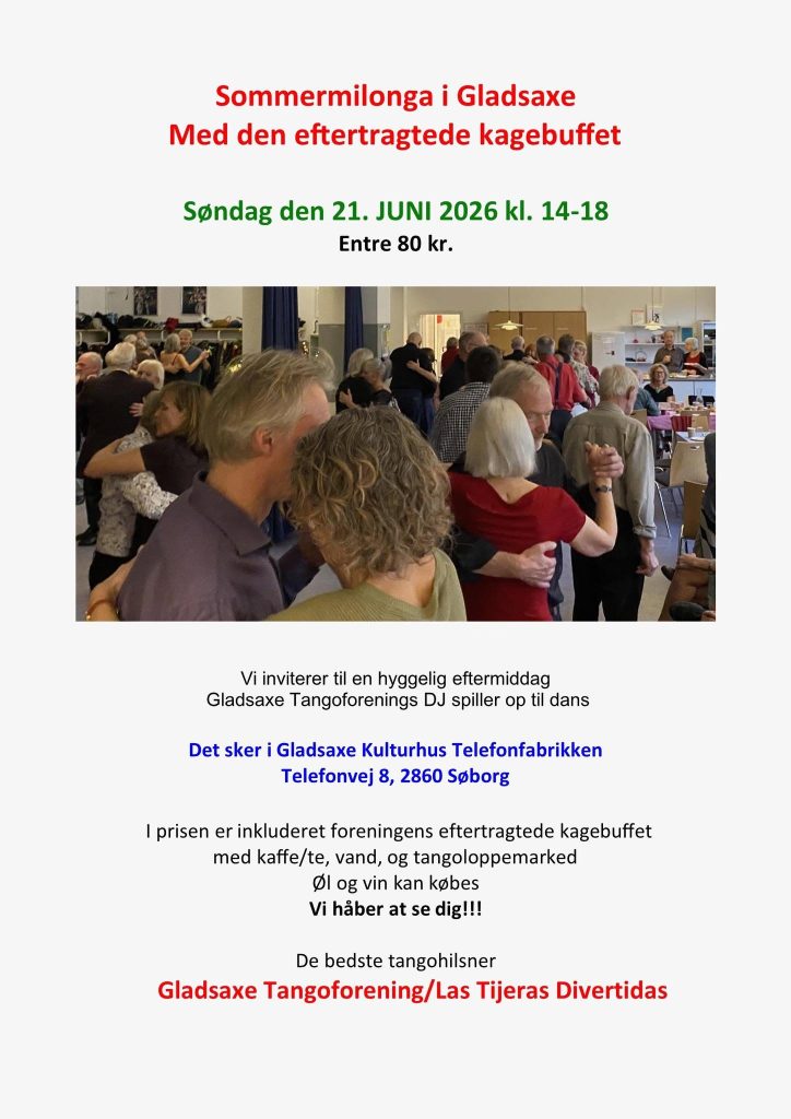 Gladsaxe Tangoforenings Sommermilonga
