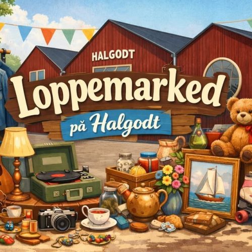Loppemarked på Halgodt – 6. September