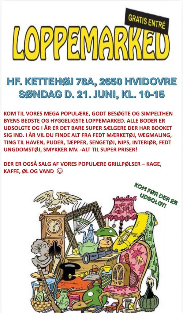 Byens bedste og hyggeligste Loppemarked