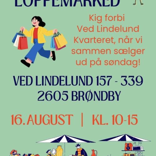Ved Lindelunds Fælles LOPPEMARKED