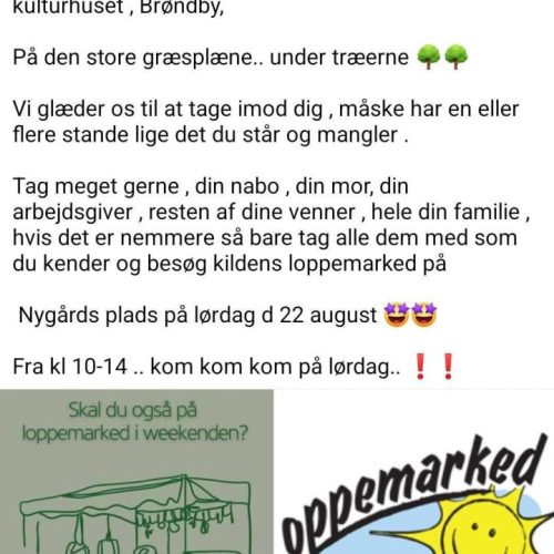 Kæmpe Loppemarkedet på NYGARDS PLADS