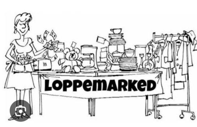 Loppemarked på Lindegårdsvej