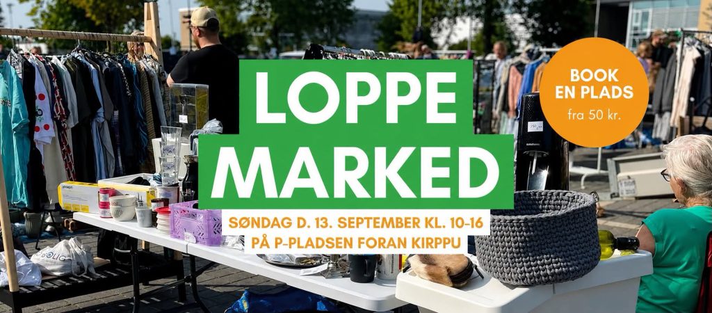 ♻️ LOPPEMARKED PÅ P-PLADSEN ♻️