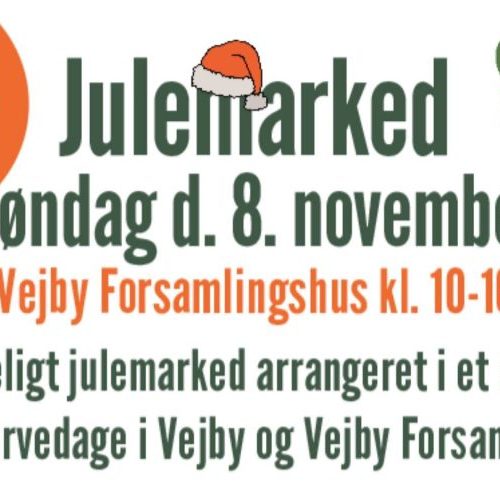 Julemarked i Vejby Forsamlingshus
