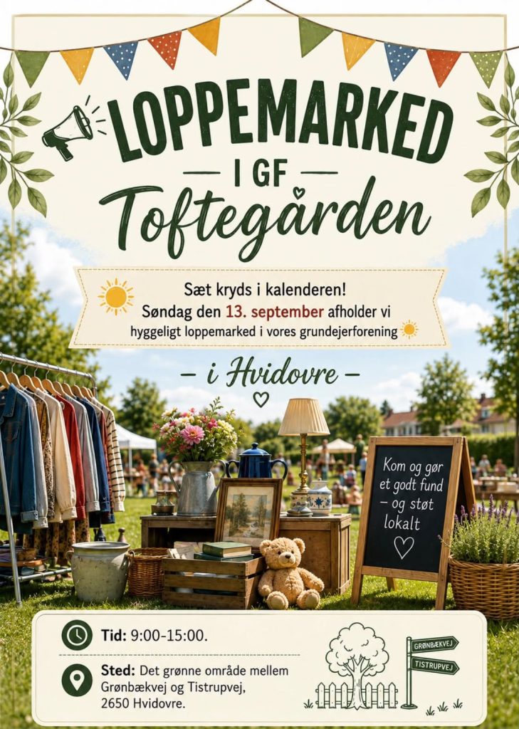 Loppemarked – Toftegården