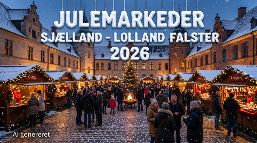 Julemarkeder Sjælland – Lolland Falster 2026